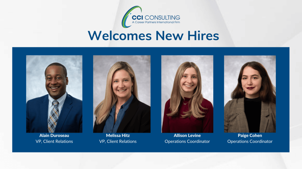 CCI Consulting welcomes four new hires