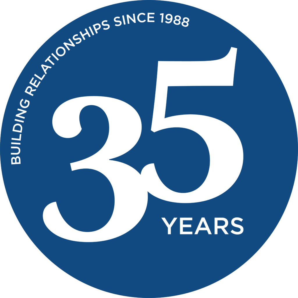 35 years logo